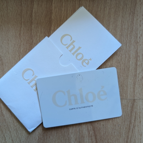 CHLOE Paraty Leather Handle Bag 2 Way Ivory *Authentic* - Picture 5 of 12